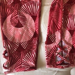 Cropped Print Leggings